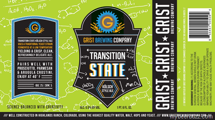 Grist Brewing – Transition State Kolsch