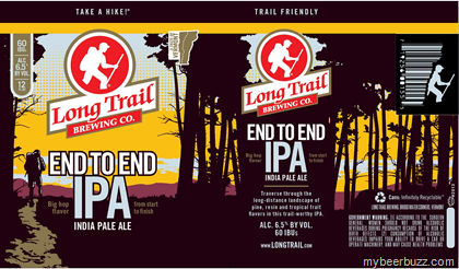 Long Trail – End To End IPA Hitting Cans & Bottles