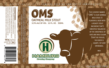 Hamburg Brewing – OMS Oatmeal Milk Stout