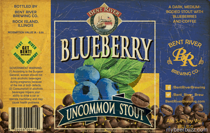 Bent River Brewing – Blueberry Uncommon Stout