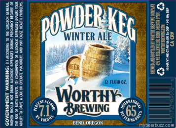 Worthy Brewing – Powder Keg Winter Ale & Peace Pipe Porter