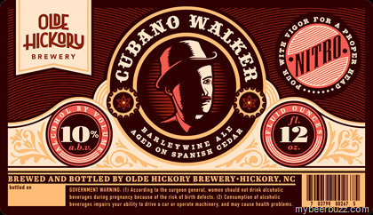 Olde Hickory Brewery – Cubano Walker Nitro Barleywine