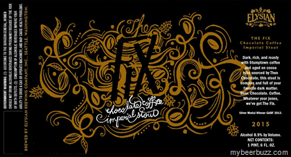 Elysian Brewing – The Fix Chocolate Coffee Imperial Stout