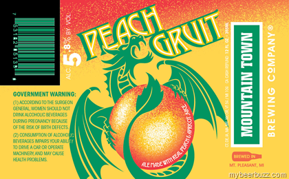 Mountain Town Brewing – Peach Gruit