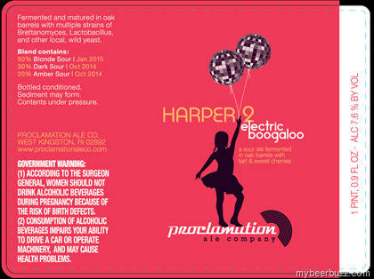 Proclamation Ale – Harper 2: Electric Boogaloo