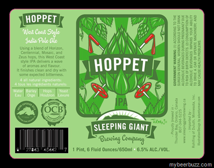 Sleeping Giant – Hoppet IPA & Beaver Duck
