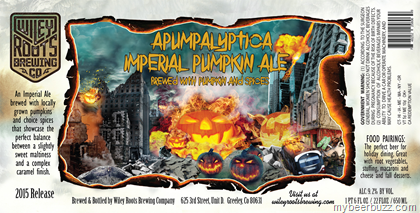 Wiley Roots Brewing – Apumpalyptica Imperial Pumpkin Ale