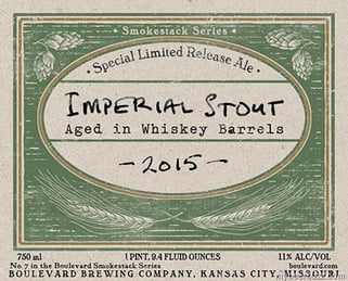Boulevard Smokestack Series – Whiskey Barrel Imperial Stout