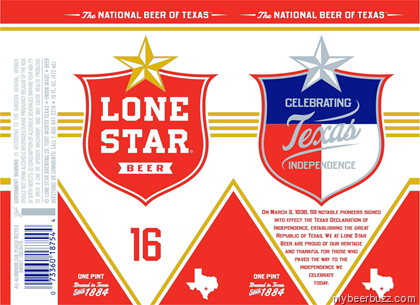 Lone Star Beer Celebrates Texas Independence