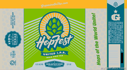 Grapevine Craft Brewery – HopFest United IPA & Monarch