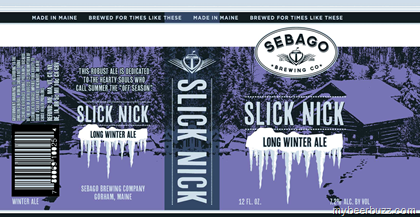Sebago – Slick Nick Long Winter Ale12oz Cans
