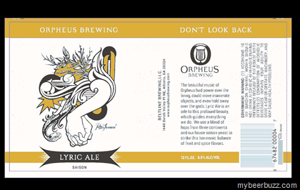 Orpheus Brewing – Lyric Ale & Transmigration of Souls DIPA 12oz Cans