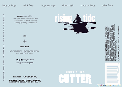 Rising Tide – Cutter Imperial IPA 16oz Cans