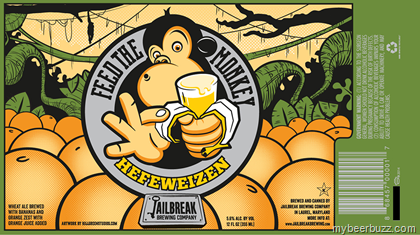 Jailbreak Brewing – Feed The Monkey Hefeweizen 12oz Cans