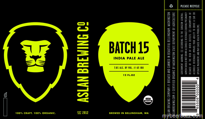Aslan Brewing – Batch 15 IPA 12oz Cans