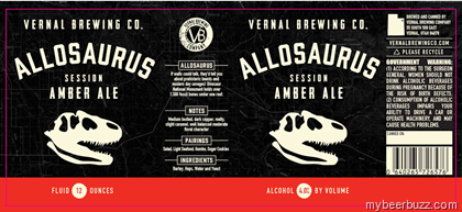 Vernal Brewing – Allosaurus, Pilgrimage, Little Hole & Directional 12oz Cans
