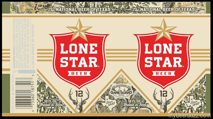Lone Star Beer & Light Camo Game Guard Commemorative Cans