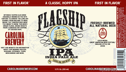 Carolina Brewery – Flagship IPA, Sky Blue, Tripel, Old Familiar, Myth Perpetuator, Black IPA, Santa’s Secret & Super Saaz