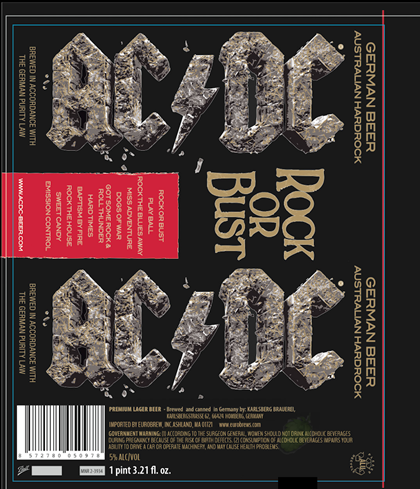 AC / DC – Rock Or Bust 19.2oz Cans