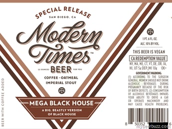 Modern Times – Mega Black House 22oz Bottles