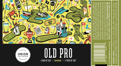 Union Craft Brewing – Old Pro Gose 12oz Cans