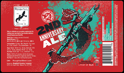 Roughtail Brewing – 2nd Anniversary Ale, Pale Ale & Adaptation 16oz Cans