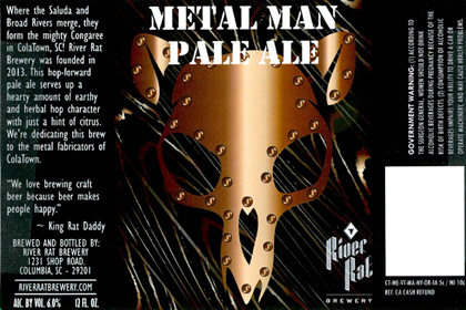 River Rat Brewery – Metal Man Pale Ale, Barrel-Aged Oatmeal Stout, Imperial Milk Stout ,Sour Cherry Sucker Punch, Sir Barley Wine & Kerry’s Peanut Butter Porter
