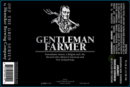 Henniker Brewing – Gentleman Farmer