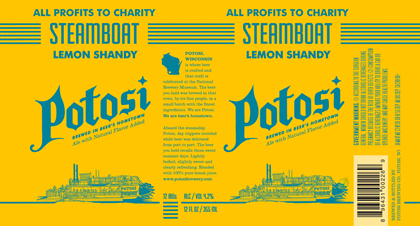 Potosi – Steamboat Lemon Shandy, Snake Hollow IPA, Cave Ale & Good Old Potosi