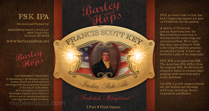 Barley & Hops Grill – Francis Scott Key IPA Bottles