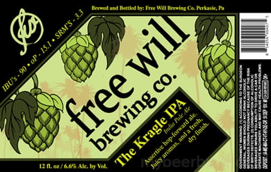 Free Will – The Kragle IPA & Mango Wheat
