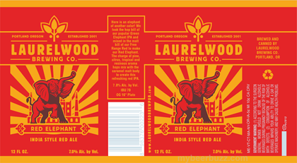 Laurelwood Brewing – Red Elephant 12oz Cans