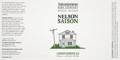 The Brew Gentlemen – Nelson Saison & Ta Luego