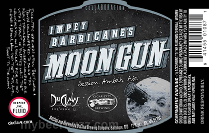 DuClaw / Cigar City – Impey Barbicane’s MoonGun