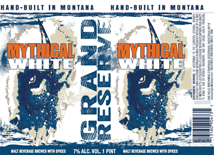 Big Hole Brewing – Mythical White Cans