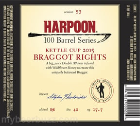 Harpoon 100 Barrel Series – Braggot Rights / A Humble Braggot