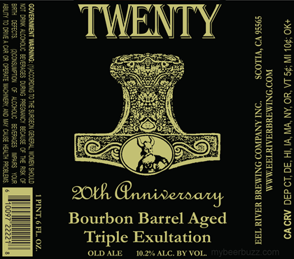 Eel River Brewing – Twenty Anniversary Beer & Organic IPA