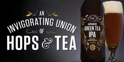 Stone – Japanese Green Tea IPA Returns 1/12