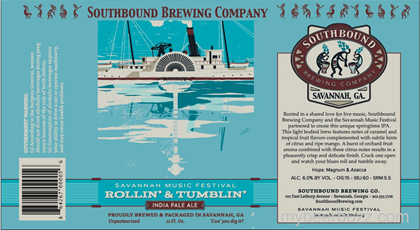 Southbound Brewing – Savannah Music Festival Rollin’ & Tumblin’ IPA