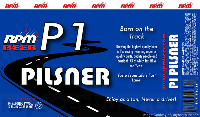 RPM Beer – P1 Pilsner Cans