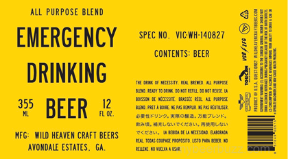 Wild Heaven – Emergency Drinking Beer Cans