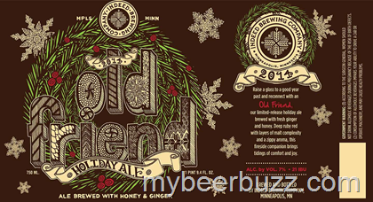 Indeed Brewing – 2014 Old Friend Holiday Ale