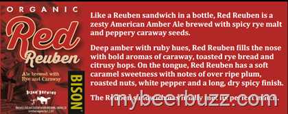 Bison Brewing Releases Red Reuben