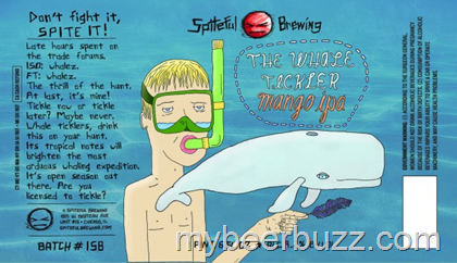 Spiteful Brewing Confuses Whale Tickling with Whale Ticking