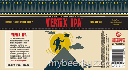 Destihl Brewery Vertex IPA Cans