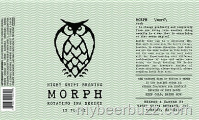 Night Shift Whirlpool & Morph IPA Cans Coming 8/19