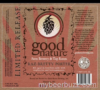 Good Nature Farm Brewery & Tap Room Releases 2014 Barrel Aged Sour Ale