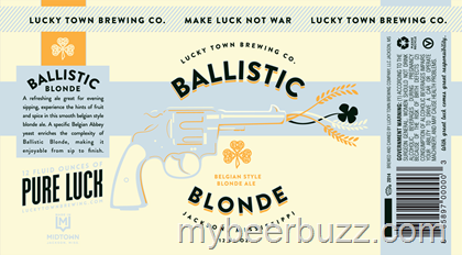 Lucky Town Brewing – Ballistic Blonde & Pub Ale 12oz Cans