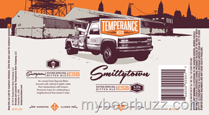 Temperance Beer – Smittytown ESB 12oz Cans