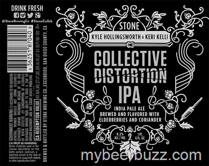 Stone / Kyle Hollingsworth & Keri Kelli – Collective Distortion IPA